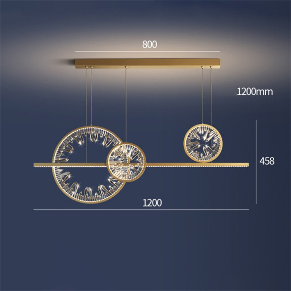 Люстра Delight Collection XD-120B gold