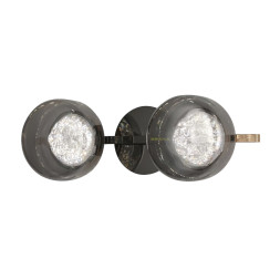 Настенный светильник Delight Collection MT9128-2W black/smoke