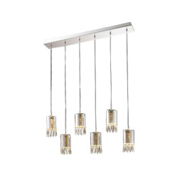 Подвесной светильник Delight Collection Crystal Tube 6