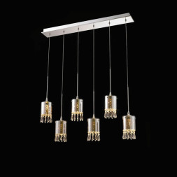 Подвесной светильник Delight Collection Crystal Tube 6