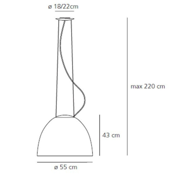 Люстра Nur Gloss D55