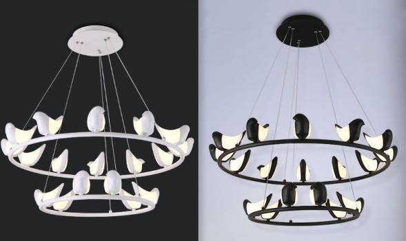 Люстра Creative Bird Chandelier 12+6R