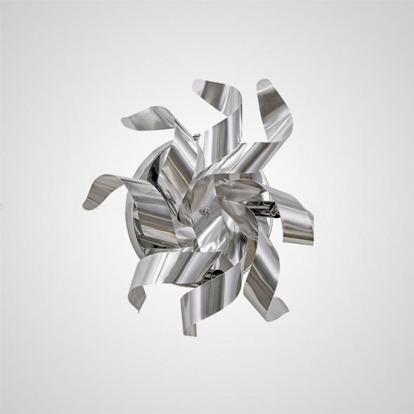 Бра С Декором В Виде Металлической Стружки Beatris Wall