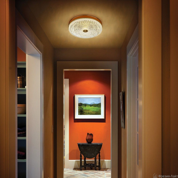 1017/38 duke золото светильник потолочный