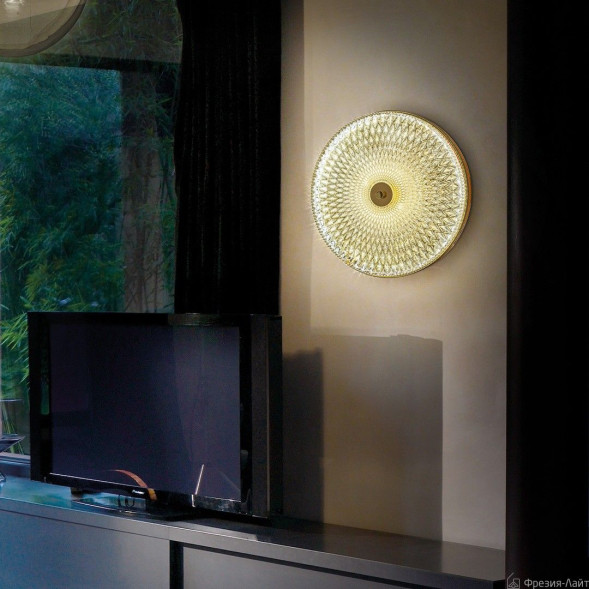 1017/38 duke золото светильник потолочный