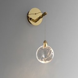 Настенный светильник Delight Collection MT9176-1WB titanium gold