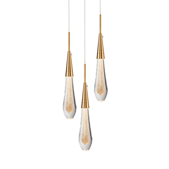 Подвесной светильник Delight Collection DD20591-3 gold