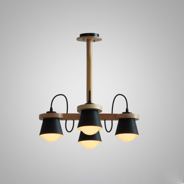 Люстра Потолочная Natura B4 Black