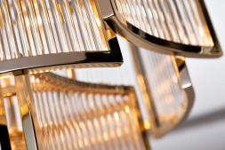 Светильник потолочный металлический золотой 20MD3515-5GOLD-S