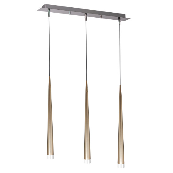 Готовые Комбинации Светильников Удлиненной Конической Формы На Рядном Потолочном Креплении Nut