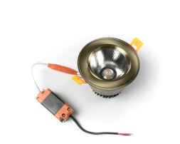 Светильник точечный L8809COB-10W-Bronze