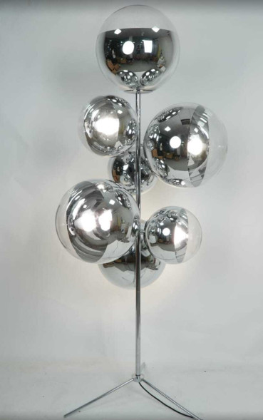 Торшер Mirror Ball Tripod Stand