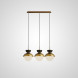 Подвесной Светильник Pompon Gold 3 Светильника На Планке