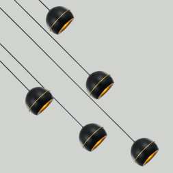 Подвесной светильник Delight Collection MD21001034-5A black/gold