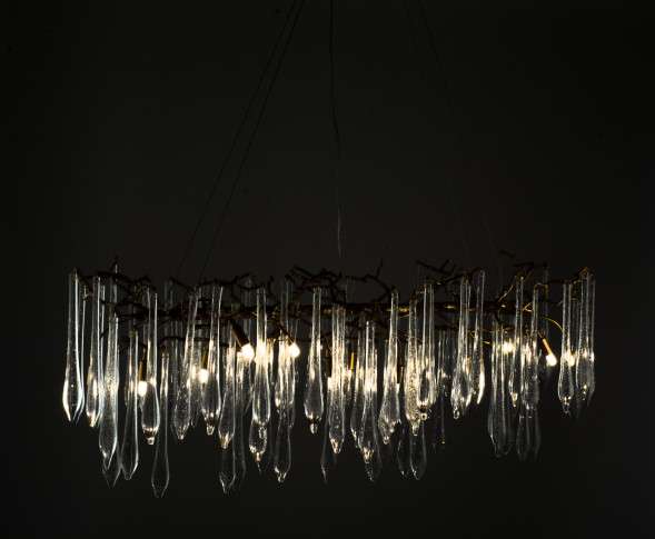 Люстра Aqua L Copper L120