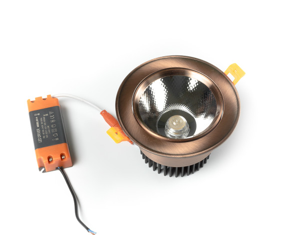 Светильник точечный L8809COB-20W-Copper
