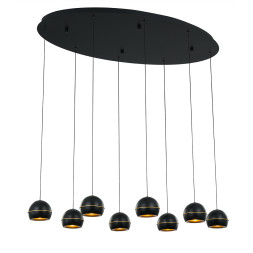 Подвесной светильник Delight Collection MD21001034-8A black/gold