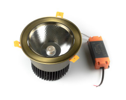 Светильник точечный L8809COB-30W-Bronze