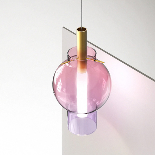 Подвесной Светильник Stavern Голубой