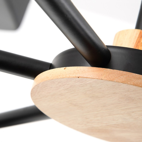 Подвесная Люстра Geometric Ch 6 Черная