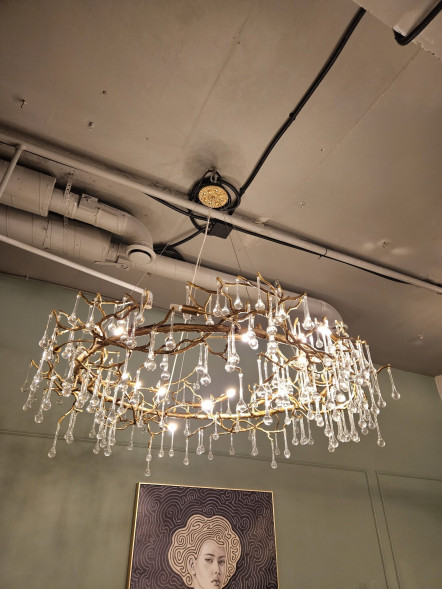 Люстра BIJOUT RING Copper D140