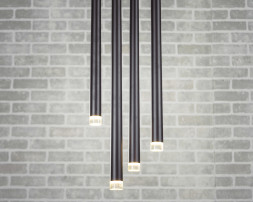 Люстра Slim 4 H100