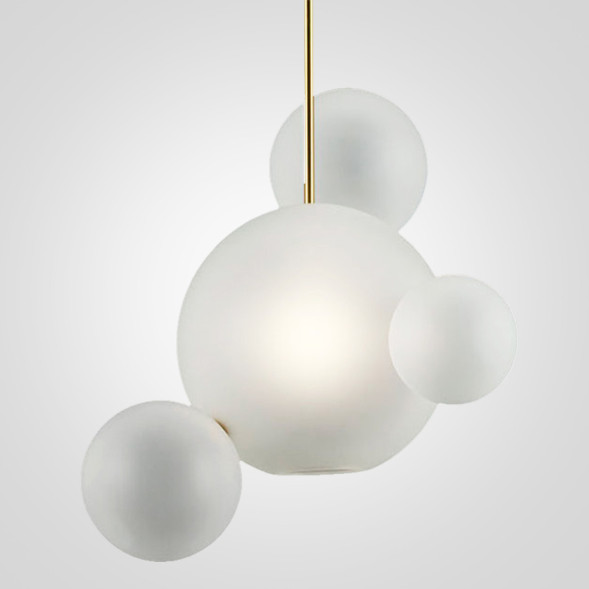 Подвесной Светильник Giopato &amp;Amp; Coombes Bolle Bls Lamp White Glass 4