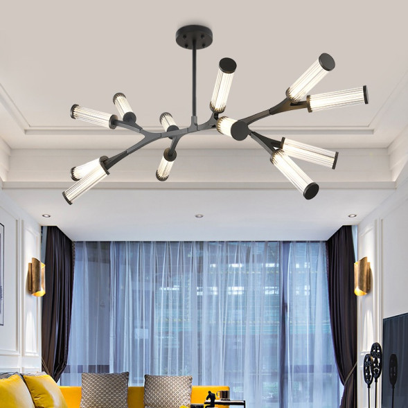 Подвесная Люстра Ramose В24 Черный