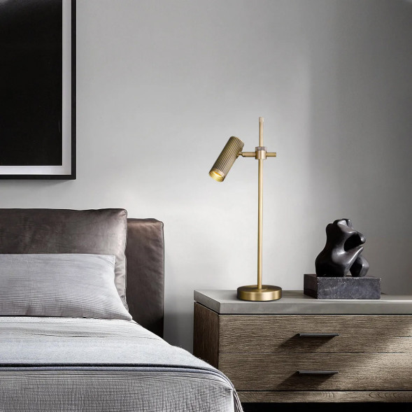 Настольная лампа Delight Collection MT8906-1T antique brass