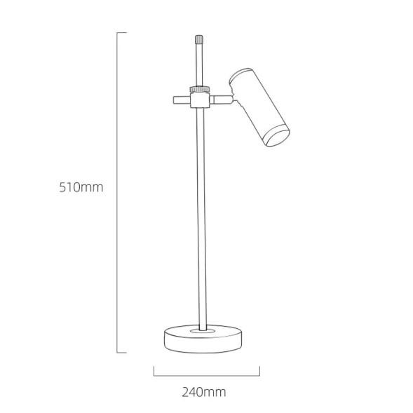 Настольная лампа Delight Collection MT8906-1T antique brass