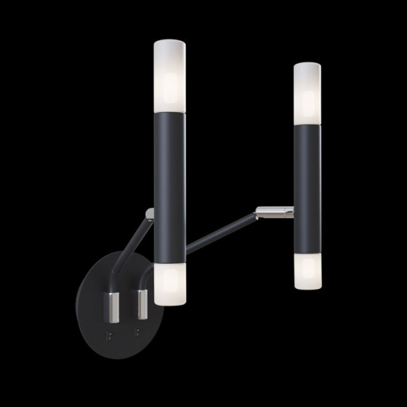 Бра С Двумя Двунаправленными Цилиндрическими Плафонами Torid Wall