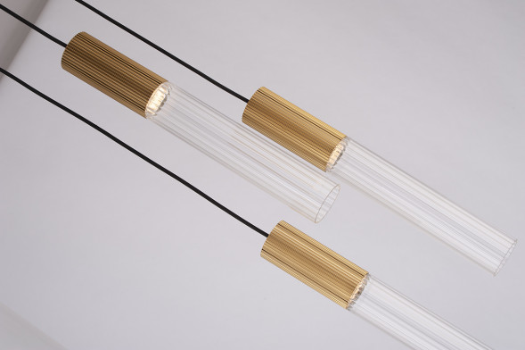 Подвесной светильник Delight Collection Flume 5A ant.brass