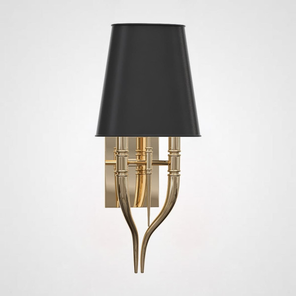 Настенный Светильник Crystal Light Brunilde Ipe Cavalli H52 Gold/Black