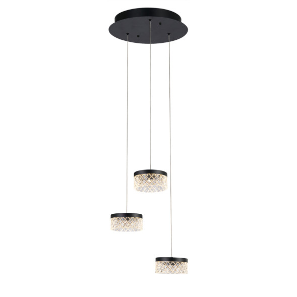 Подвесной светильник Delight Collection MD21020075-3A matt black