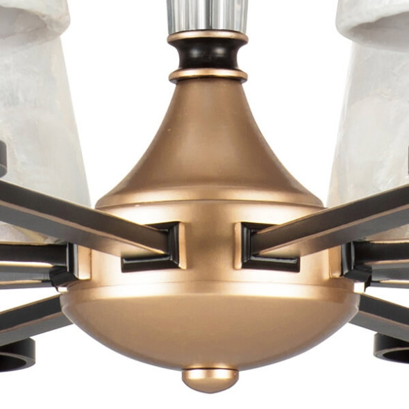 Люстра С Цилиндрическими Декорированными Плафонами Mary