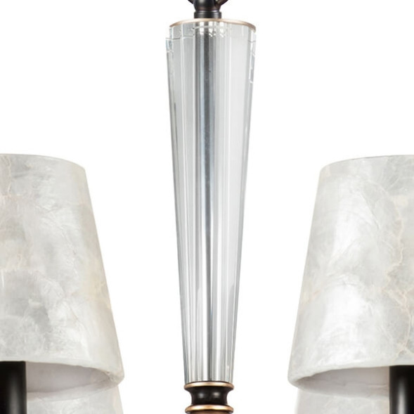 Люстра С Цилиндрическими Декорированными Плафонами Mary