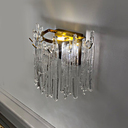 Настенный светильник Delight Collection 771331 gold/clear