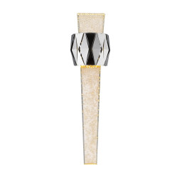 Настенный светильник Delight Collection Glacier 9 nickel