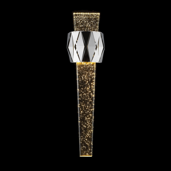 Настенный светильник Delight Collection Glacier 9 nickel