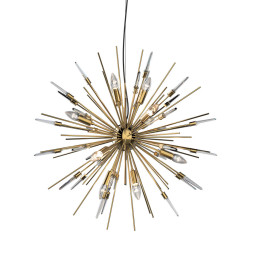 Люстра Delight Collection Boivin 12A gold/ clear crystal