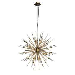 Люстра Delight Collection Boivin 12A gold/ clear crystal