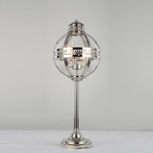 Настольная лампа Delight Collection Residential 3 nickel