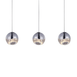 Подвесной светильник Delight Collection Globo 3 nickel