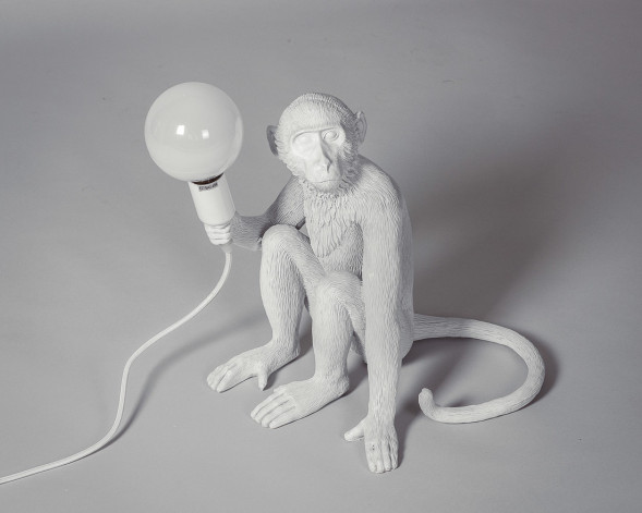 Лампа настольная The Monkey Lamp Sitting Version