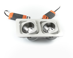 Светильник точечный карданный L6129BACOB-2x15W
