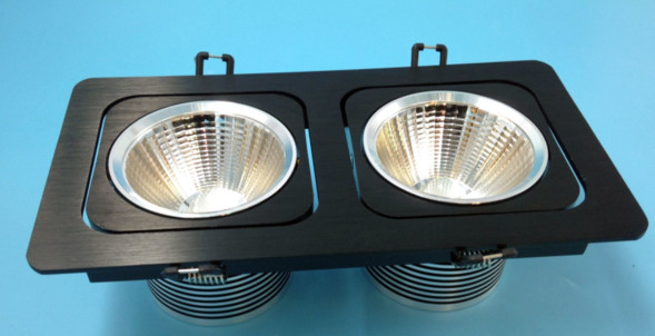 Светильник точечный карданный L6129BACOB-2x15W