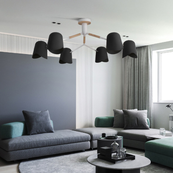 Люстра На Штанге Notch D110 White