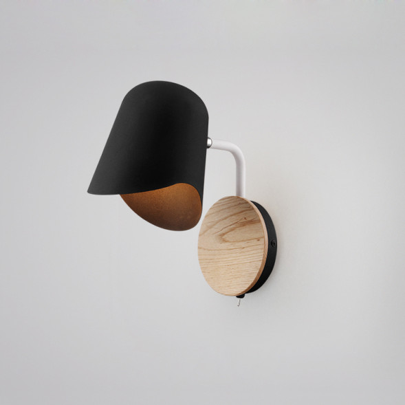 Настенный Светильник  Notch Wall Черный