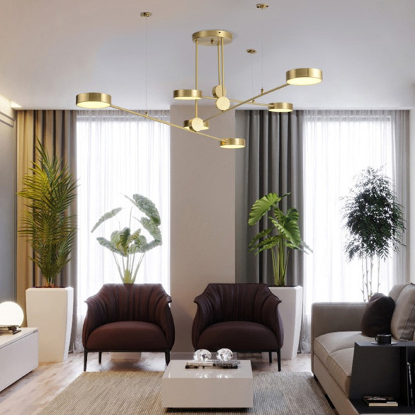 Подвесная Люстра Technum Led Gold