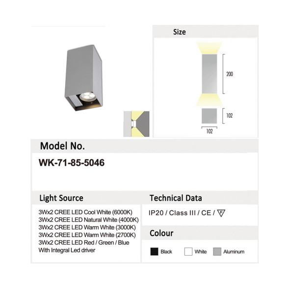 Спот Delight Collection 71-85-5046 warm white silver